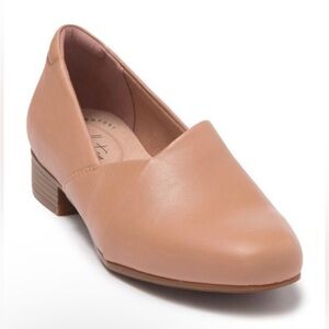 Clarks Women's Juliet Palm Slip-On Soft Buttery Leather 8.5M